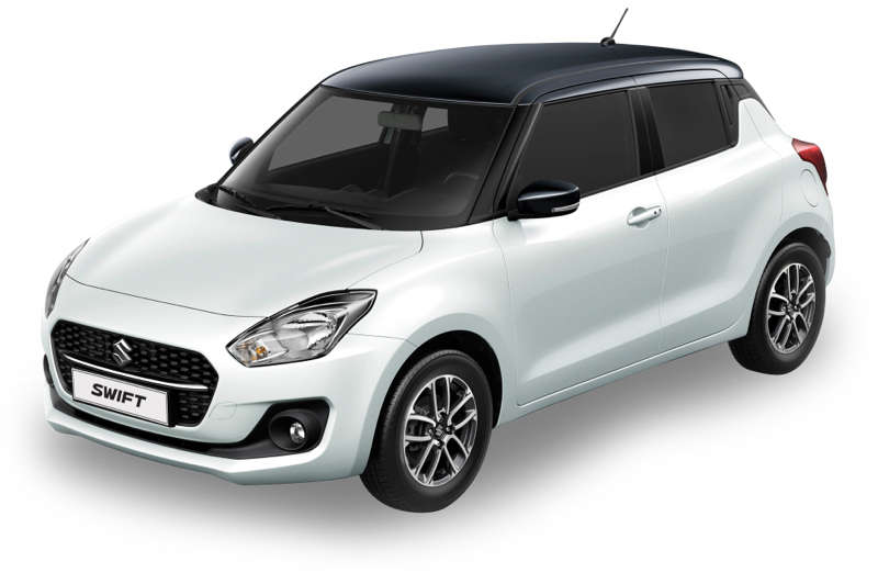 2023 Suzuki Swift GLX MT (White)